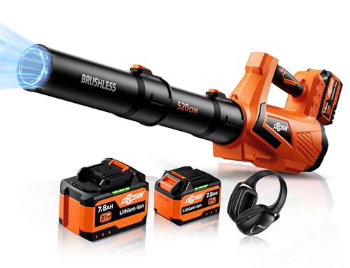 DECERK 7.8AH Cordless Leaf Blower