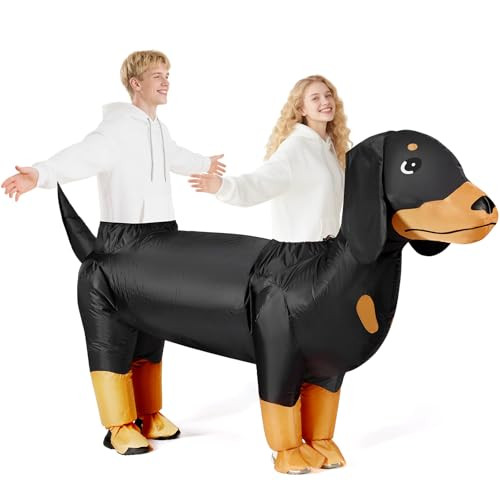 Dachshund Inflatable Dog Costume 2-Pack
