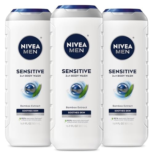 NIVEA MEN Active Clean 3-in-1 Body Wash 16.9 FL OZ Deal