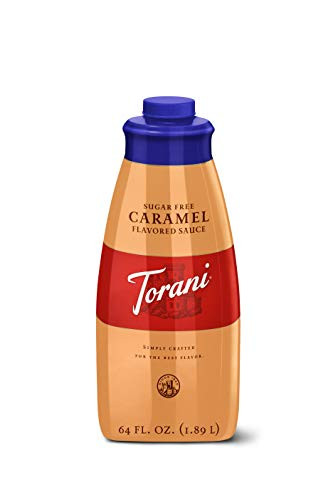Torani Sugar Free Caramel Sauce 64 Ounces