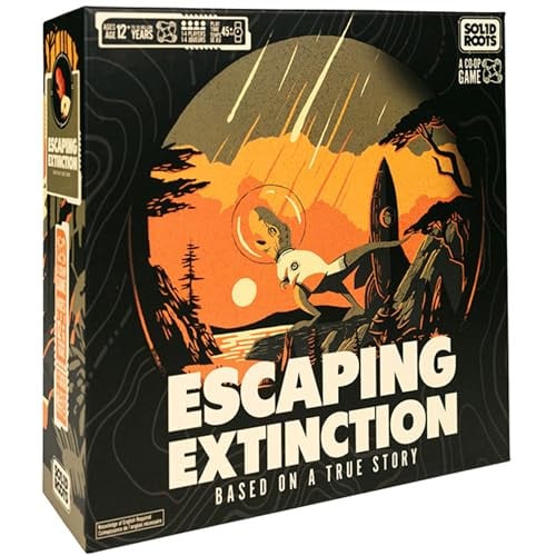 Escaping Extinction Cooperative Strategy Board Game (1-4 Players) Deal