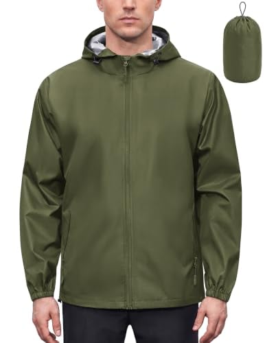 COOFANDY Men's Rain Jacket Deal