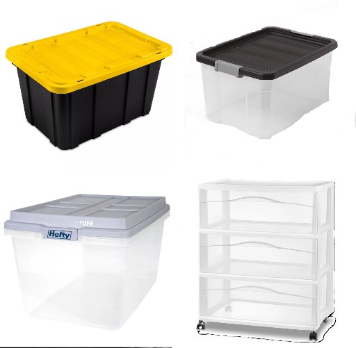 Storage Bins & Organizers