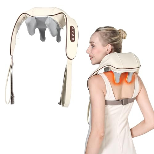 KppeX Cordless Neck Massager w/ Heating Function