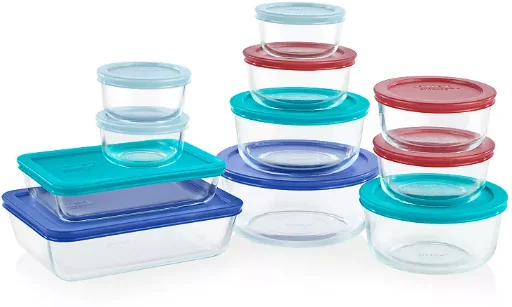 22-Piece Pyrex Glass Food Storage Set Deal