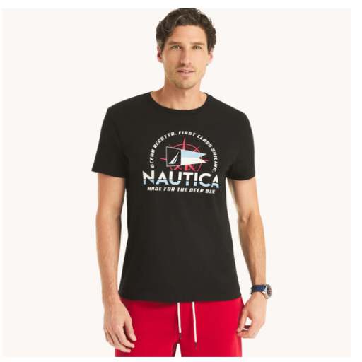 Nautica Men's Graphic Tees