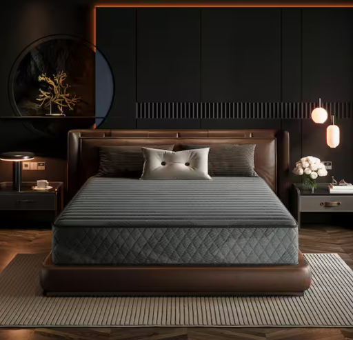 Babo Care King Size Medium Firm 12" Cool Gel Memory Foam Hybrid Mattress