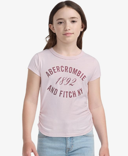 Abercrombie Kids ANF 1892 Ruched Tee