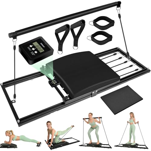 Lapee 43.3" 7-in-1 Folding Portable Pilates Reformer Set Deal