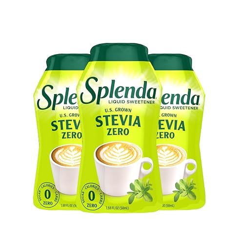 SPLENDA Stevia Liquid Zero Calorie Sweetener Drops 1.68 Fl Oz Bottle (Pack of 3) Deal