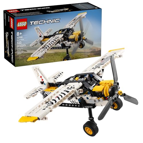 LEGO Technic Bush Plane Building Kit w/ Spinning Propeller & 4-Cylinder Piston Engine Deal