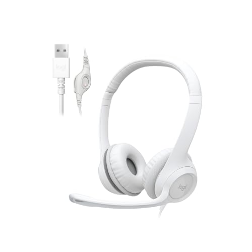 Logitech H390 USB-A Wired Stereo Headset w/ Noise Canceling Mic Deal