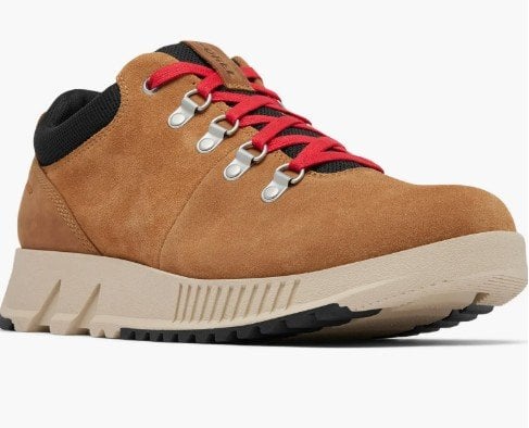 Sorel Men's Mac Hill Lite Low Profile Waterproof Hiker Shoe (Elk/Black) Deal