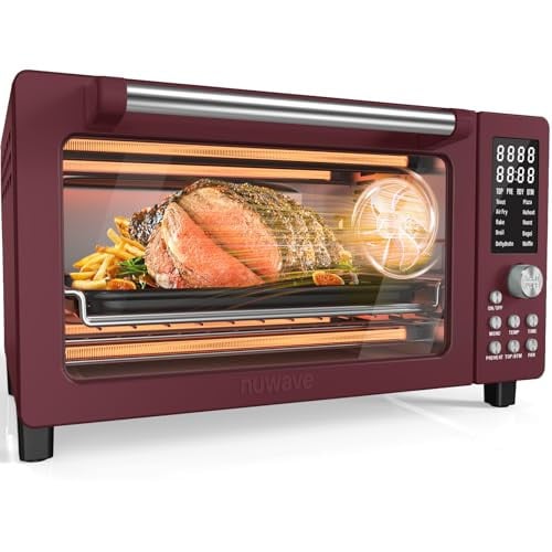 Nuwave Bravo Pro 10-in-1 Smart Air Fryer Toaster Oven 21QT 1800W Deal