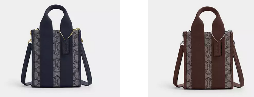 Coach Smith Mini Tote Bag in Signature Jacquard Deal