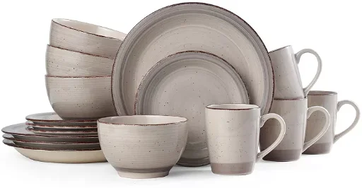 Pfaltzgraff Sadie Cream 16-Piece Dinnerware Set