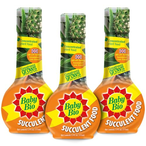 Baby Bio Succulent Food Concentrate 3-Pack (5.9 Oz)