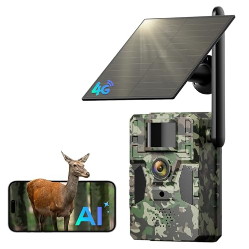 4G LTE Cellular Trail Camera with AI Animal Detection Deal