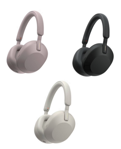 Sony WH-1000XM5 Bluetooth Wireless Noise-Canceling Headphones - 3 Colors
