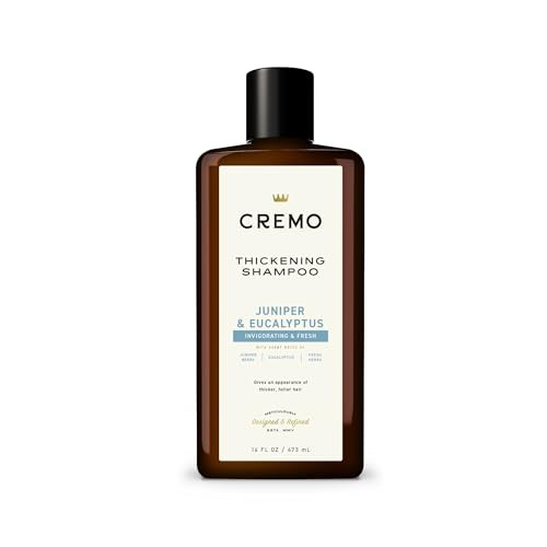 Cremo Juniper & Eucalyptus Barber Grade Thickening Shampoo 16-Oz