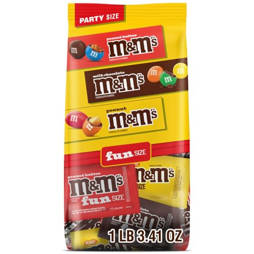 M&M’S Fun Size Assorted Chocolate Candy Variety Pack