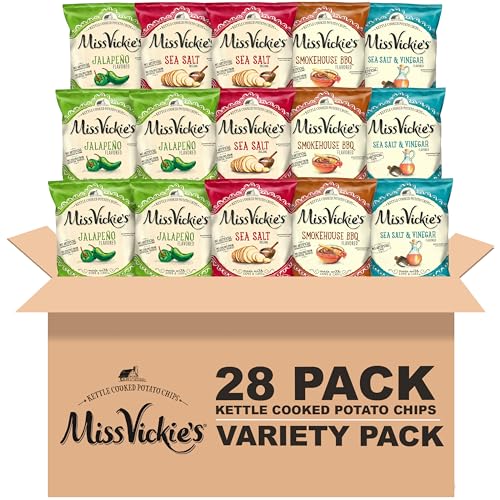 Miss Vickie's Kettle Cooked Potato Chips Variety Pack (28-Pack)