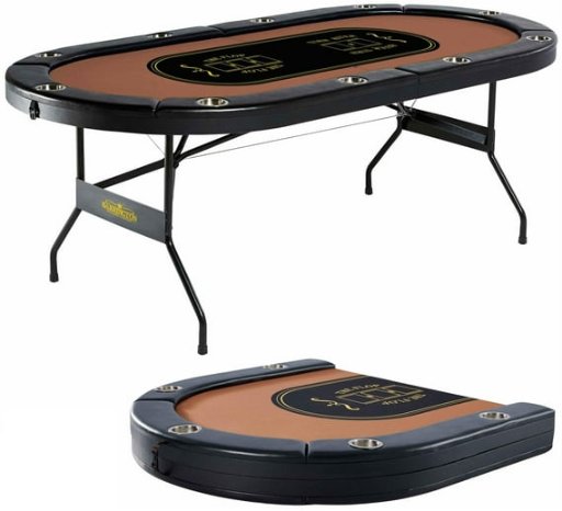 10-Player Barrington Billiards Folding Poker Table