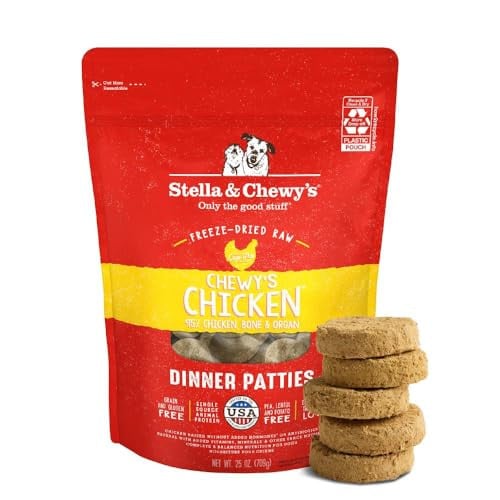 Stella & Chewy's Freeze-Dried Raw Dinner Patties - Chicken Recipe, 25 oz Deal