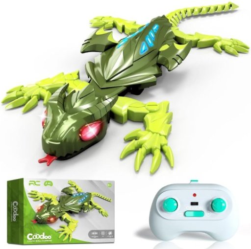 Wall / Window / Ceiling Climbing RC Gecko