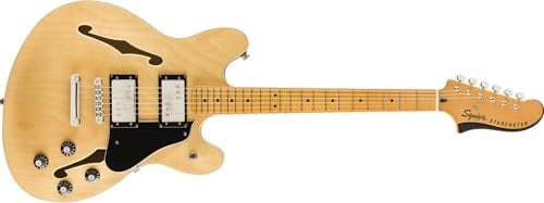 Squier Classic Vibe Starcaster Maple Fingerboard Electric Guitar Natural