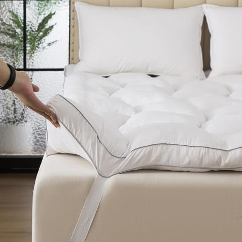 Queen Pressure-Relieving Bed Topper with Secure Strap Design Deal