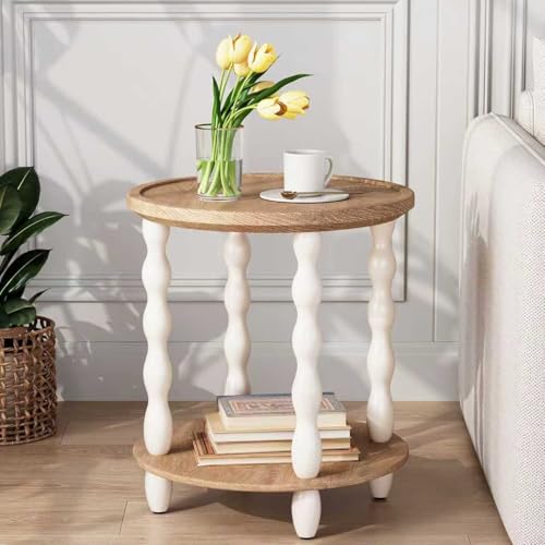 Karlott 2-Tier Farmhouse Side Table Deal