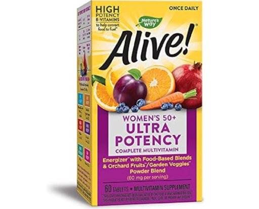 Nature's Way Alive! Once Daily Women's 50+ Multivitamin 60 Tablets