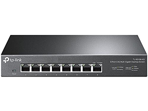TP-Link 8-Port 2.5 Multi-Gigabit Unmanaged Network Switch Deal