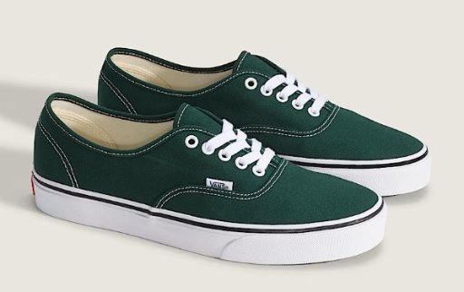 Vans Authentic Shoe Emerald Green Deal