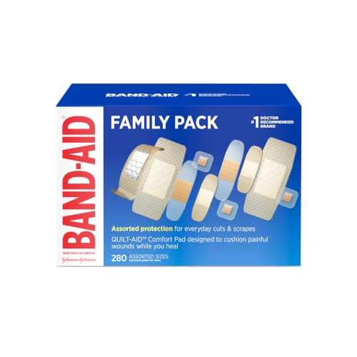 Band-Aid Assorted Adhesive Bandages Family Pack 280-Count Deal