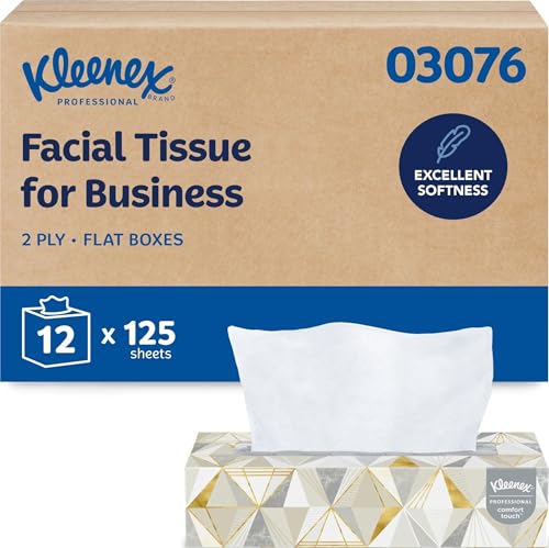 Kleenex Professional Facial Tissues 12-Pack Deal
