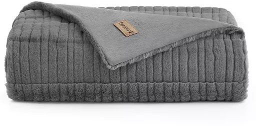 Bearpaw Gilmore Faux Fur Throw Blanket