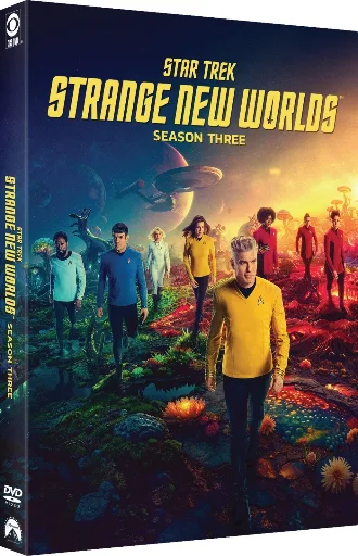 Paramount Star Trek Strange New Worlds Season 3 DVD Boxed Set, 10 Episodes Deal
