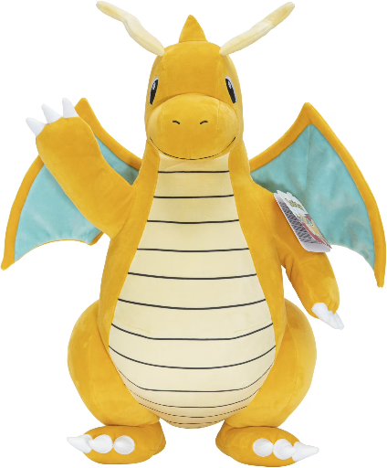 24" Pokemon Animated Series Dragonite Plush