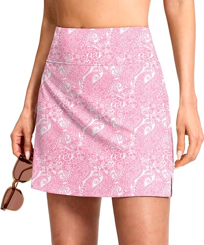Viodia 16" High-Waisted A-Line Skort w/ Pockets