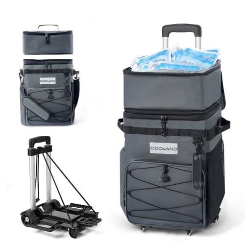 Odoland 72 Can Rolling Cooler Deal