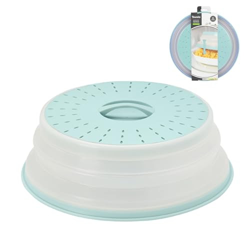 10" Tovolo Microwave Splatter Cover Vented (Blue Haze)