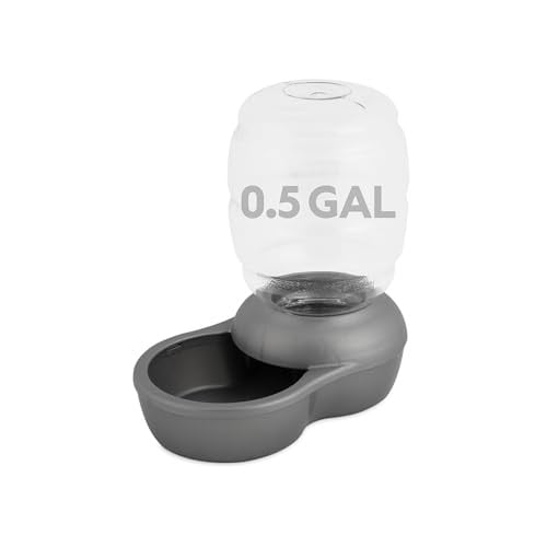 Petmate Replendish 0.5-Gallon Automatic Gravity Pet Waterer w/ Charcoal Filter
