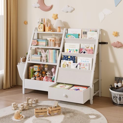 3-Tier 29.5" Kids Wooden Bookshelf & Toy Storage Organizer Deal