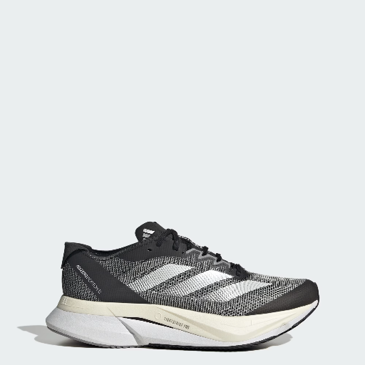 Adidas Women's Adizero Boston 12 Running Shoes (Core Black / Cloud White / Carbon) Deal