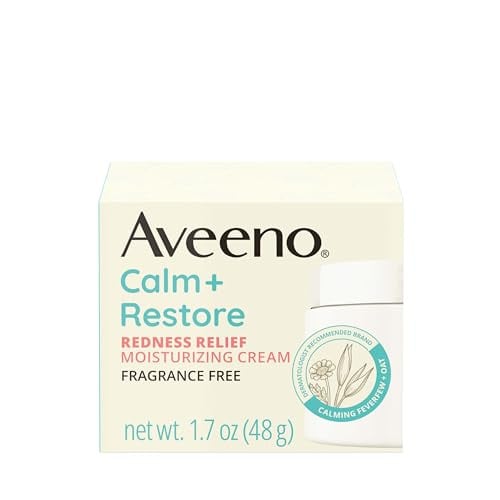 Aveeno Calm + Restore Redness Relief Face Cream 1.7-Ounce