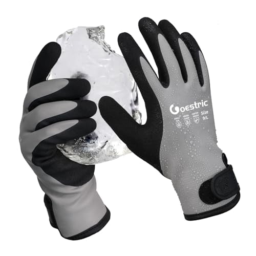 GOESTRIC Waterproof Insulated Winter Work Gloves