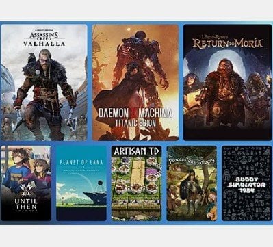 8-Game Humble Choice April: Assassin's Creed Valhalla, Daemon X Machina & More (Steam) Deal