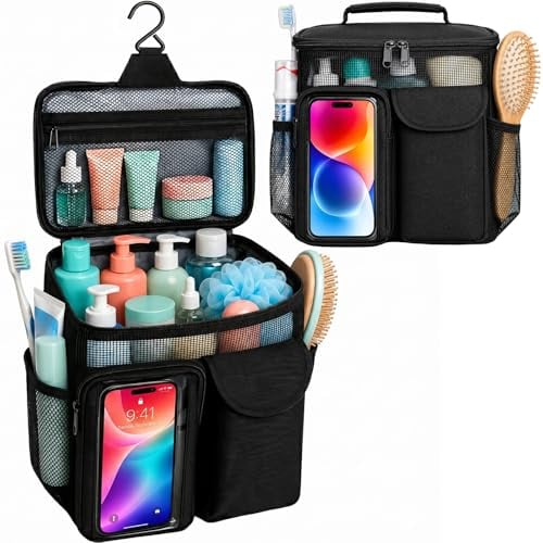 EaseGave Portable Large Quick Dry Mesh Shower Caddy